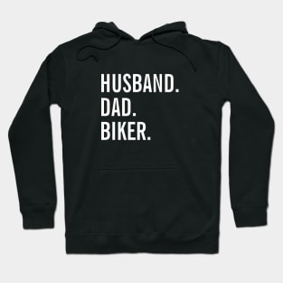 Husband Dad Biker Hoodie